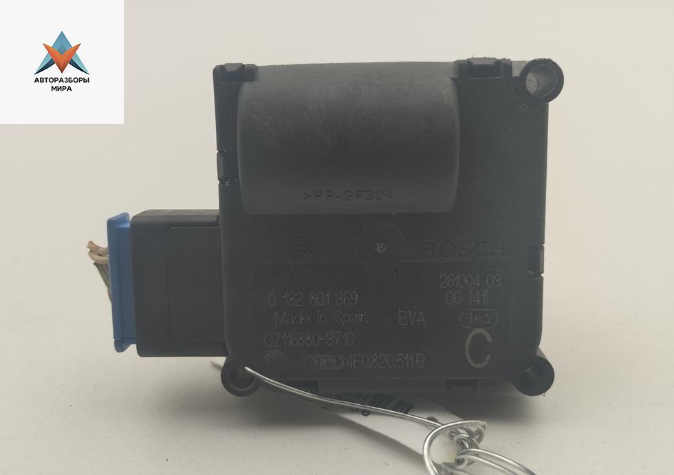 моторчик заслонки печки Audi A6 4F/C6 2004, 2.0 л., дизель, МКПП, чёрный, седан, 4F0820511B - фото №1