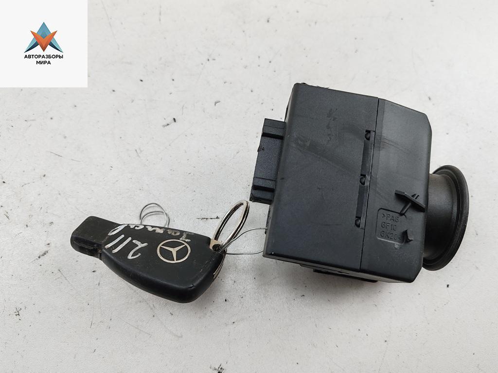 замок зажигания Mercedes-Benz E-Класс W211/S211 2003, 2.2 л., дизель, МКПП, чёрный, универсал, 2115451408 - фото №1