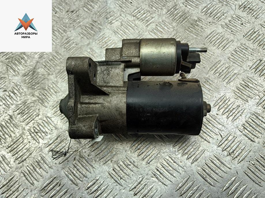 стартер Renault Scenic 2 поколение 2004, 2.0 л., бензин, МКПП, зелёный, минивэн, 0001106023, 8200186148 - фото №1