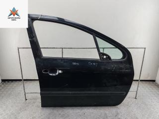 дверь сдвижная Peugeot 307 1 поколение 2001, чёрный, хетчбэк 5 дв.