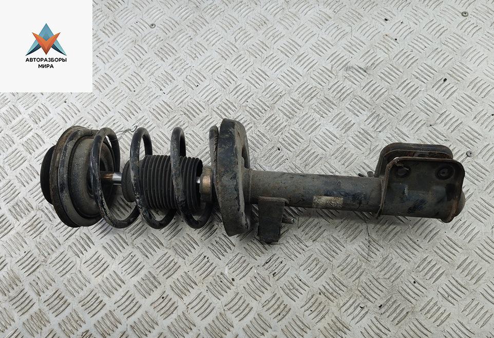 стойка передняя Opel Omega B 1995, 2.0 л., бензин, МКПП, красный, седан, 22118428 - фото №1
