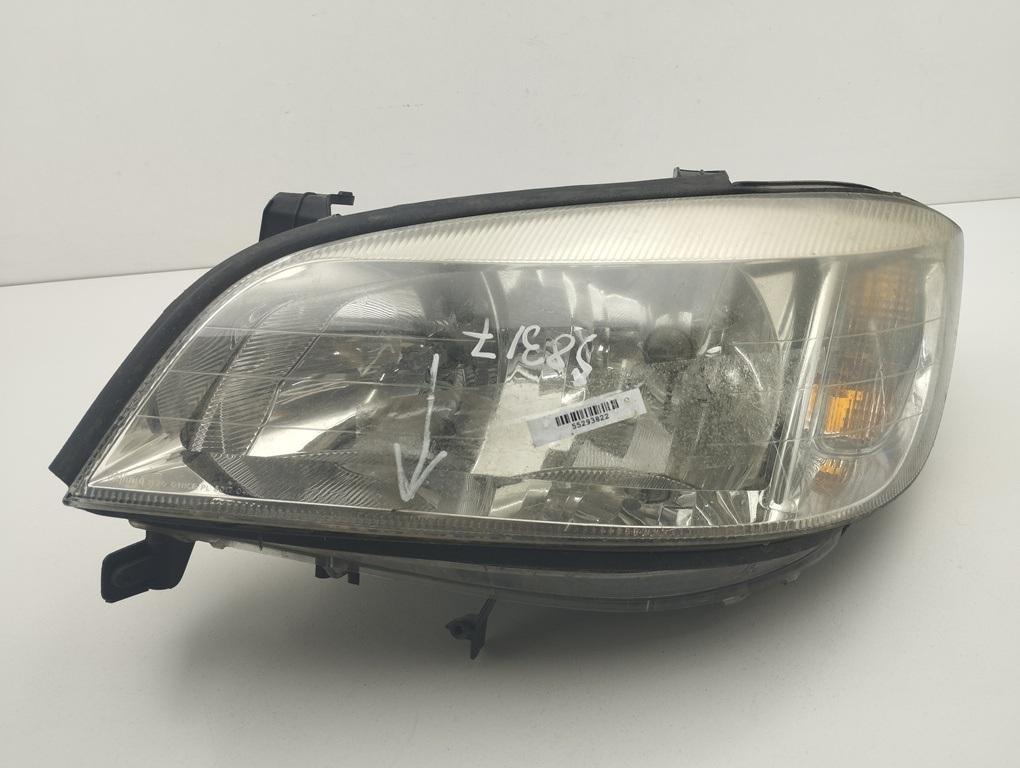 фара левая Opel Zafira A 2002, 1.6 л., бензин, МКПП, синий, минивэн, 90582021