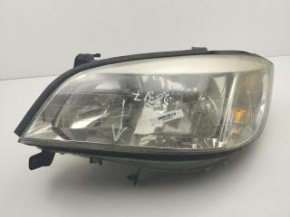 фара левая Opel Zafira 1 поколение (A) 2002, 1.6 л., бензин, МКПП, синий, минивэн, 90582021