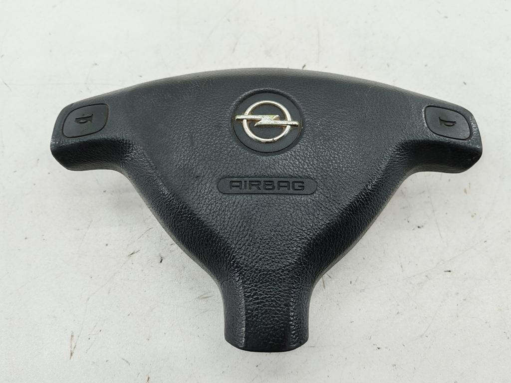 подушка безопасности водителя Opel Astra G 2000, 1.6 л., бензин, МКПП, серый, универсал, 90437285 - фото №1