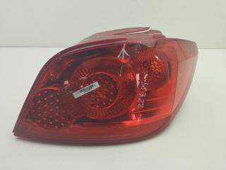 фонарь задний правый Peugeot 307 1 поколение [рестайлинг] 2005, 1.6 л., дизель, МКПП, чёрный, хетчбэк 5 дв.