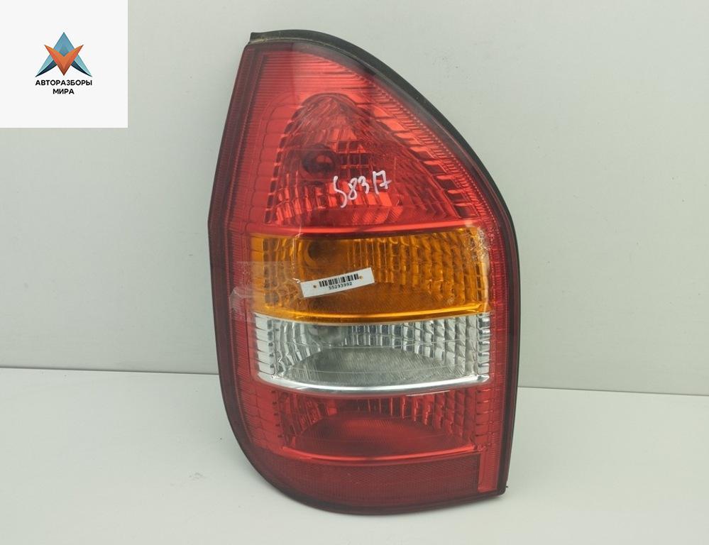 фонарь задний левый Opel Zafira 1 поколение (A) 2002, 1.6 л., бензин, МКПП, синий, минивэн, 62280 - фото №1