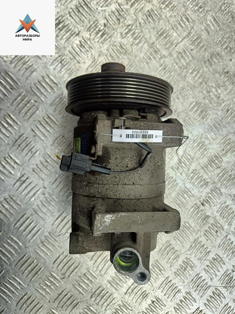 компрессор кондиционера Nissan Pathfinder R51 2005, 2.5 л., дизель, 92600-EB01A, 506012-1910 - фото №1