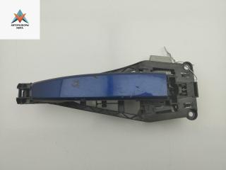 ручка наружная передняя левая Opel Astra H/Family [рестайлинг] 2008, 1.6 л., бензин, МКПП, синий, универсал, 24463523