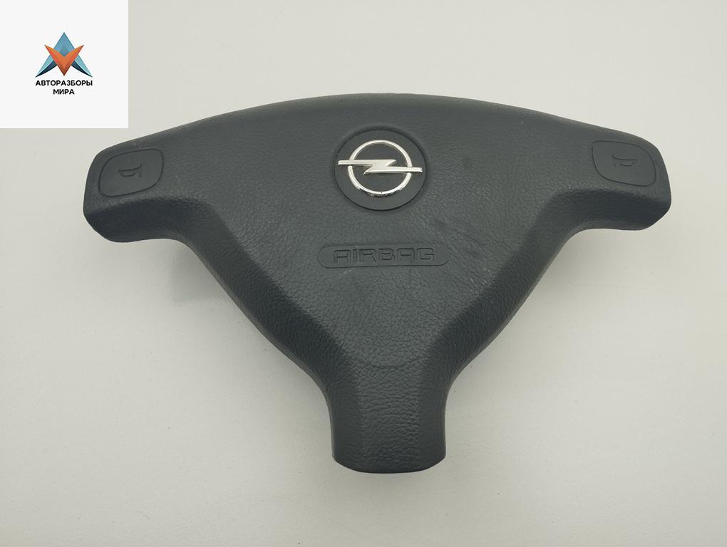 подушка безопасности водителя Opel Astra G 1999, 1.8 л., бензин, АКПП, серый, универсал, 90437285 - фото №1