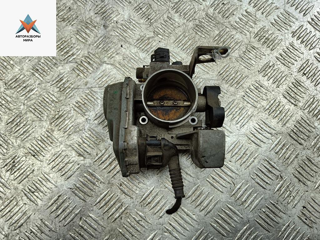 заслонка дроссельная Opel Astra G 1999, 1.8 л., бензин, АКПП, серый, универсал, 90536084 - фото №1