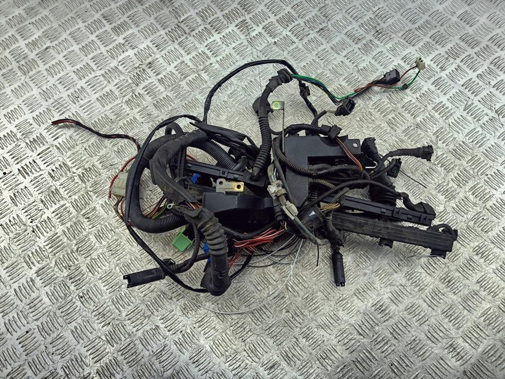 проводка двигателя BMW 5 E39 1999, 2.0 л., бензин, АКПП, зелёный, универсал, 1439183, 1439180