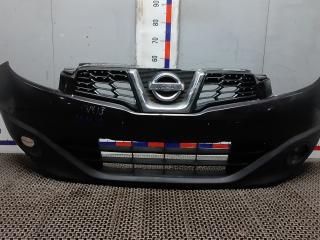 бампер передний Nissan Qashqai 1 поколение [рестайлинг] 2012, 1.6 л., бензин, МКПП, внедорожник 5 дв.
