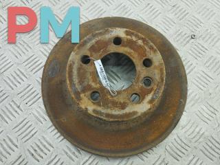 диск тормозной передний Volkswagen Transporter T4 1995, 2.4 л., дизель, МКПП, белый, микроавтобус