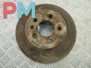 диск тормозной передний Volkswagen Transporter T4 1995, 2.4 л., дизель, МКПП, белый, микроавтобус