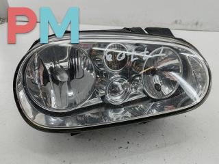 фара правая Volkswagen Golf 4 поколение 2000, 2.0 л., бензин, МКПП, чёрный, хетчбэк 3 дв.