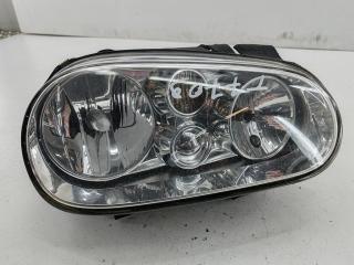 фара правая Volkswagen Golf 4 поколение 2000, 2.0 л., бензин, МКПП, чёрный, хетчбэк 3 дв.