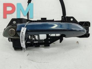 ручка наружная передняя левая Volkswagen Passat B6 2007, 2.0 л., дизель, МКПП, синий, универсал, 3C0837885