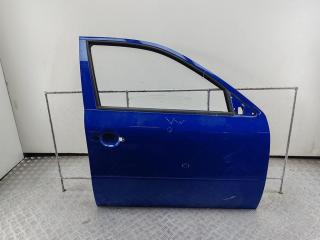 дверь сдвижная Skoda Octavia mk1 (A4 1U) 2001, синий, хетчбэк 5 дв.