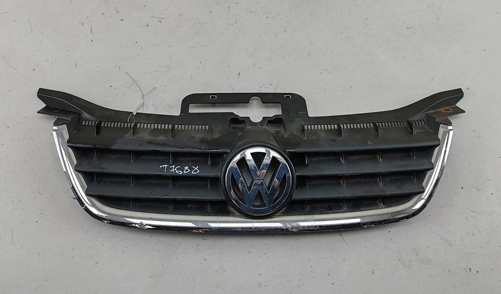 решетка радиатора Volkswagen Touran 2005, чёрный, минивэн, 1T0853651