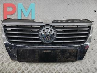 решетка радиатора Volkswagen Passat B6 2006, синий, универсал, 3C0853651D