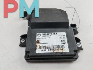 блок управления ручником Volkswagen Passat B6 2007, 2.0 л., дизель, МКПП, синий, универсал, 3C0907801J