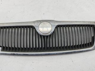 решетка радиатора Skoda Octavia mk2 (A5 1Z) 2005, чёрный, универсал, 1Z0853668