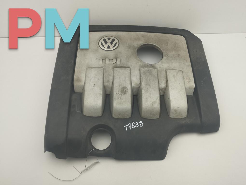 декоративная крышка двигателя Volkswagen Touran 1 поколение 2005, 2.0 л., дизель, МКПП, чёрный, минивэн, O3G103925BG - фото №1