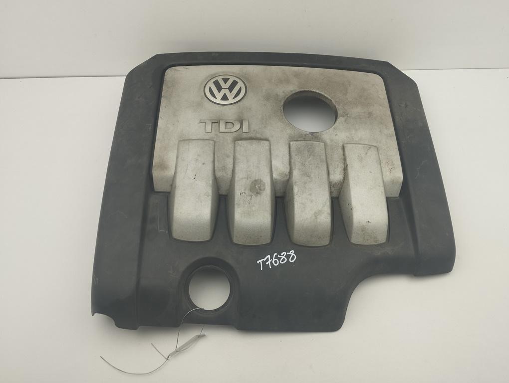 декоративная крышка двигателя Volkswagen Touran 1 поколение 2005, 2.0 л., дизель, МКПП, чёрный, минивэн, O3G103925BG - фото №1