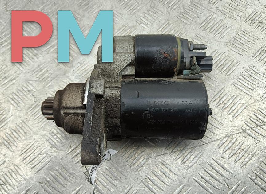 стартер Volkswagen Touran 1 поколение 2003, 1.6 л., бензин, МКПП, серый, минивэн, 0AH911023A, 0001120410 - фото №1