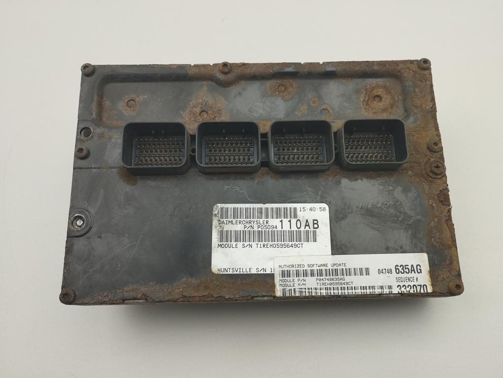 блок управления АКПП Chrysler Voyager 2005, 3.8 л., бензин, АКПП, серый, минивэн, P04748635AG