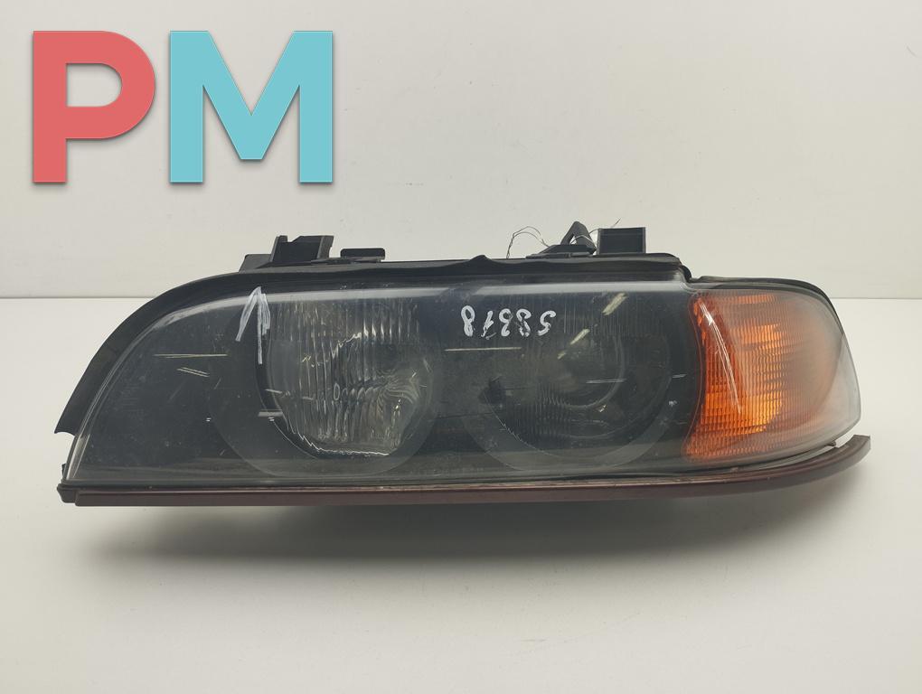 фара левая BMW 5 серия E39 1999, 2.0 л., бензин, АКПП, зелёный, универсал, 15213900 - фото №1