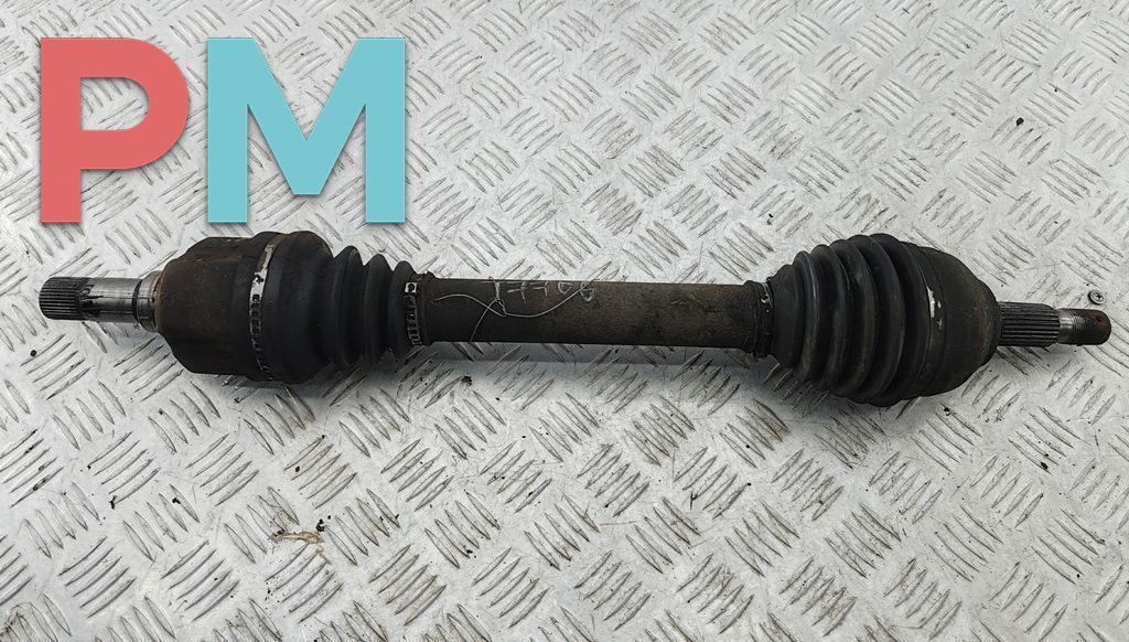 полуось передняя левая (приводной вал, ШРУС) Peugeot 407 1 поколение 2005, 2.0 л., дизель, МКПП, серый, универсал - фото №1