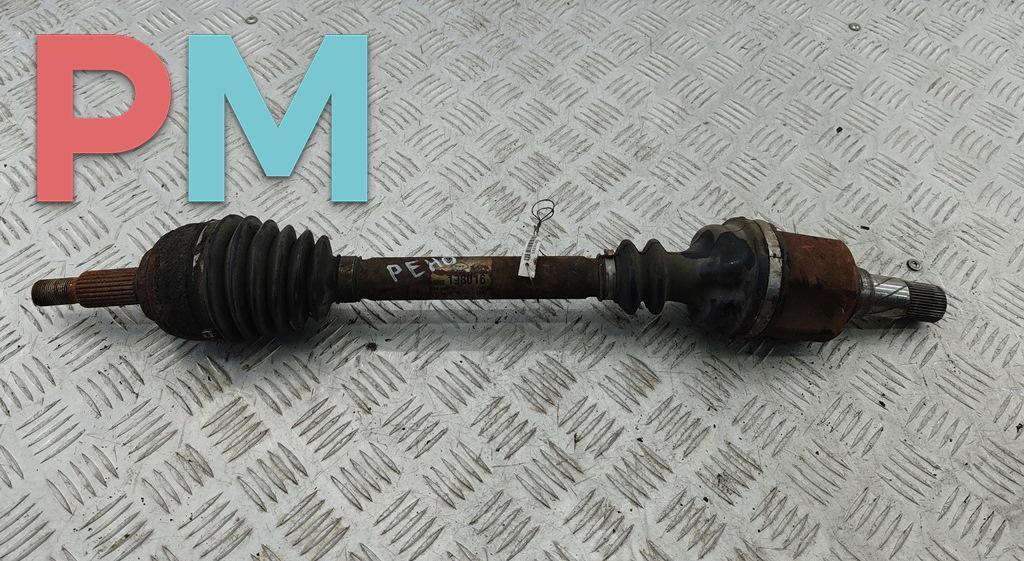 полуось передняя левая (приводной вал, ШРУС) Renault Scenic 2 поколение 2004, 2.0 л., бензин, МКПП, зелёный, минивэн, 8200198016 - фото №1