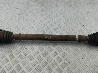 полуось передняя правая (приводной вал, ШРУС) Volkswagen Touran 2006, 1.4 л., бензин, МКПП, чёрный, минивэн
