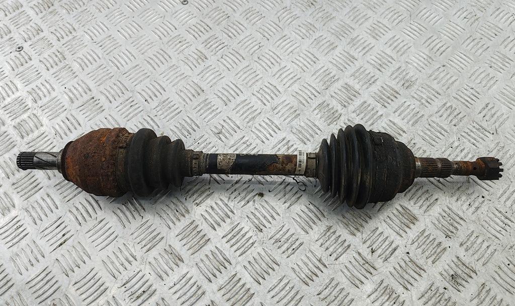 полуось передняя левая (приводной вал, ШРУС) Opel Zafira A 2002, 1.6 л., бензин, МКПП, синий, минивэн