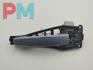 ручка наружная передняя левая Opel Astra H/Family [рестайлинг] 2006, 1.9 л., дизель, МКПП, серый, универсал, 24463523