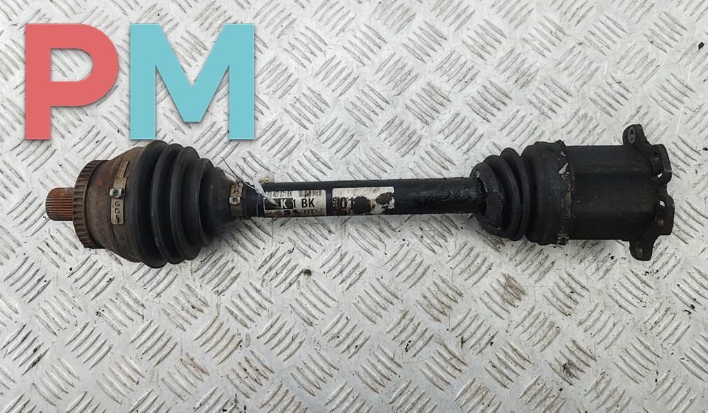 полуось передняя правая (приводной вал, ШРУС) Audi A4 B7 2005, 2.0 л., дизель, АКПП, синий, универсал, 8E0407271BK - фото №1