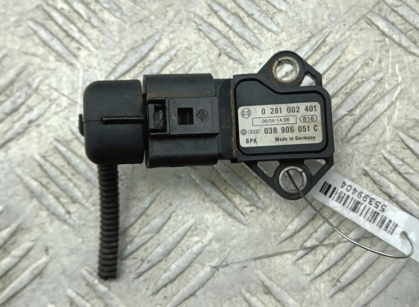 датчик абсолютного давления Volkswagen Touran 2006, 1.4 л., бензин, МКПП, чёрный, минивэн, 038906051C, 0281002401