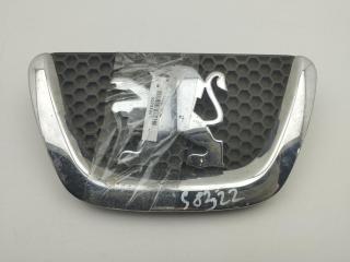 эмблема Peugeot 307 1 поколение [рестайлинг] 2005, 1.6 л., дизель, МКПП, чёрный, хетчбэк 5 дв., 9653466777