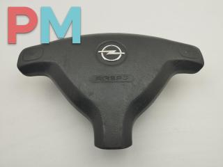 подушка безопасности водителя Opel Zafira 1 поколение (A) [рестайлинг] 2005, 2.2 л., бензин, МКПП, чёрный, минивэн, 90437285
