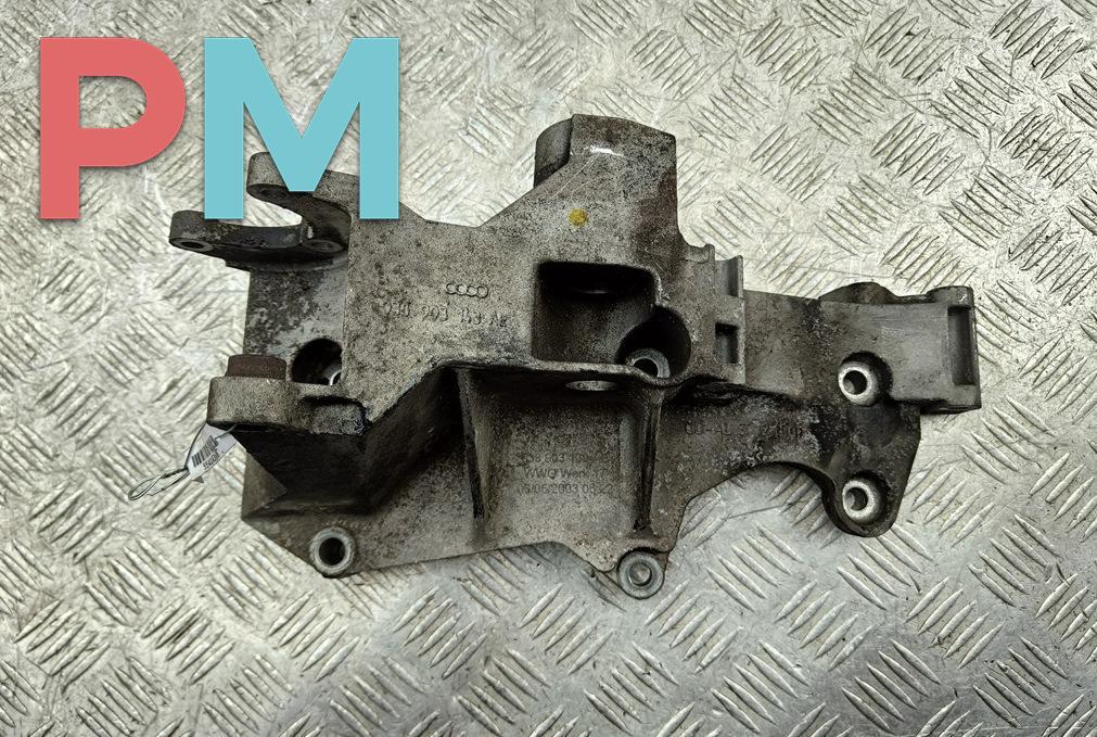 кронштейн генератора Audi A4 B6 2003, 1.9 л., дизель, МКПП, серый, седан, 038903143AE - фото №1