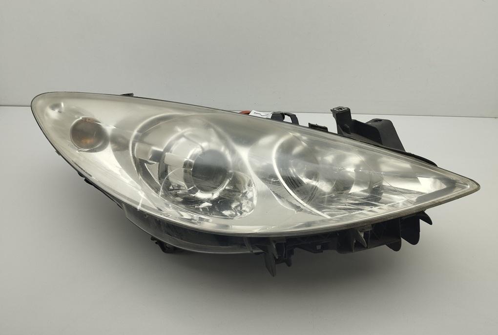 фара правая Peugeot 307 2007, 2.0 л., дизель, МКПП, белый, универсал, 9681832280