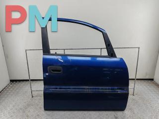 дверь сдвижная Opel Zafira 1 поколение (A) 2002, синий, минивэн