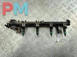 Форсунка топливная (комплект) Ford Focus 2 поколение 2006, 1.6 л., i, бензин, МКПП, красный, универсал, 9F593, 98MFBC