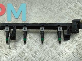 Форсунка топливная (комплект) Ford Focus 2 поколение 2006, 1.6 л., i, бензин, МКПП, чёрный, универсал, 98MF9F593BC