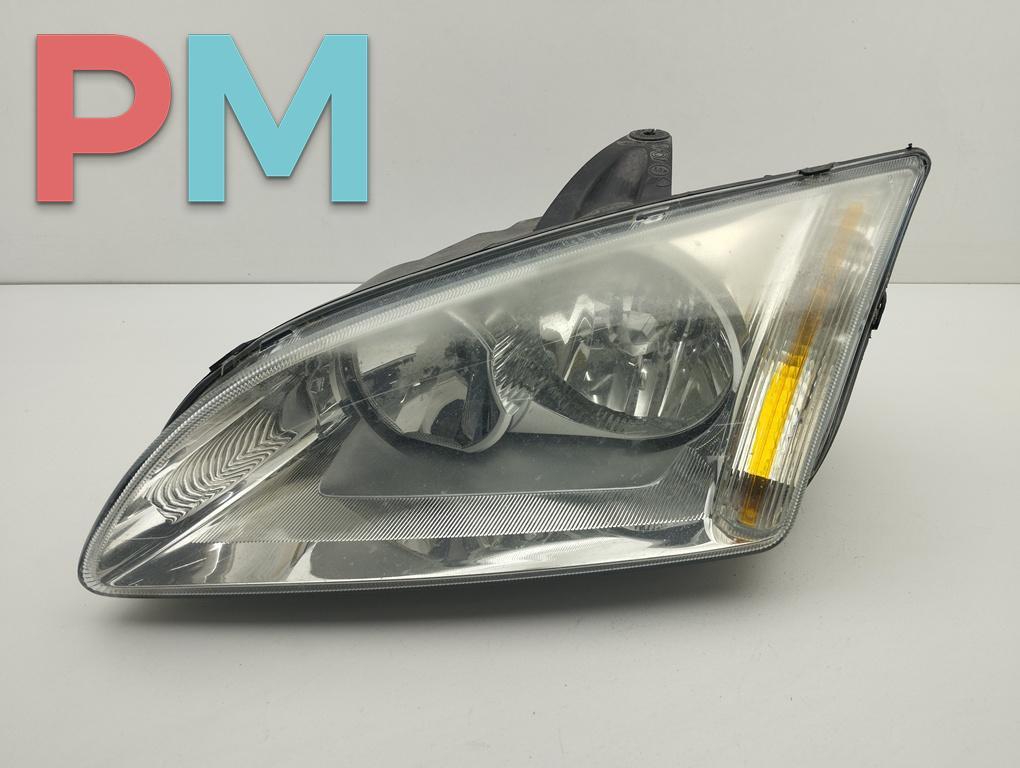 фара левая Ford Focus 2 поколение 2006, 1.6 л., i, бензин, МКПП, красный, универсал - фото №1