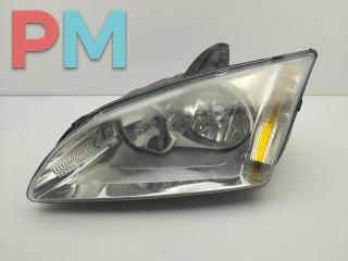 фара левая Ford Focus 2 поколение 2006, 1.6 л., i, бензин, МКПП, красный, универсал