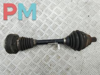 полуось передняя левая (приводной вал, ШРУС) Volkswagen Passat B6 2008, 2.0 л., дизель, МКПП, серый, универсал