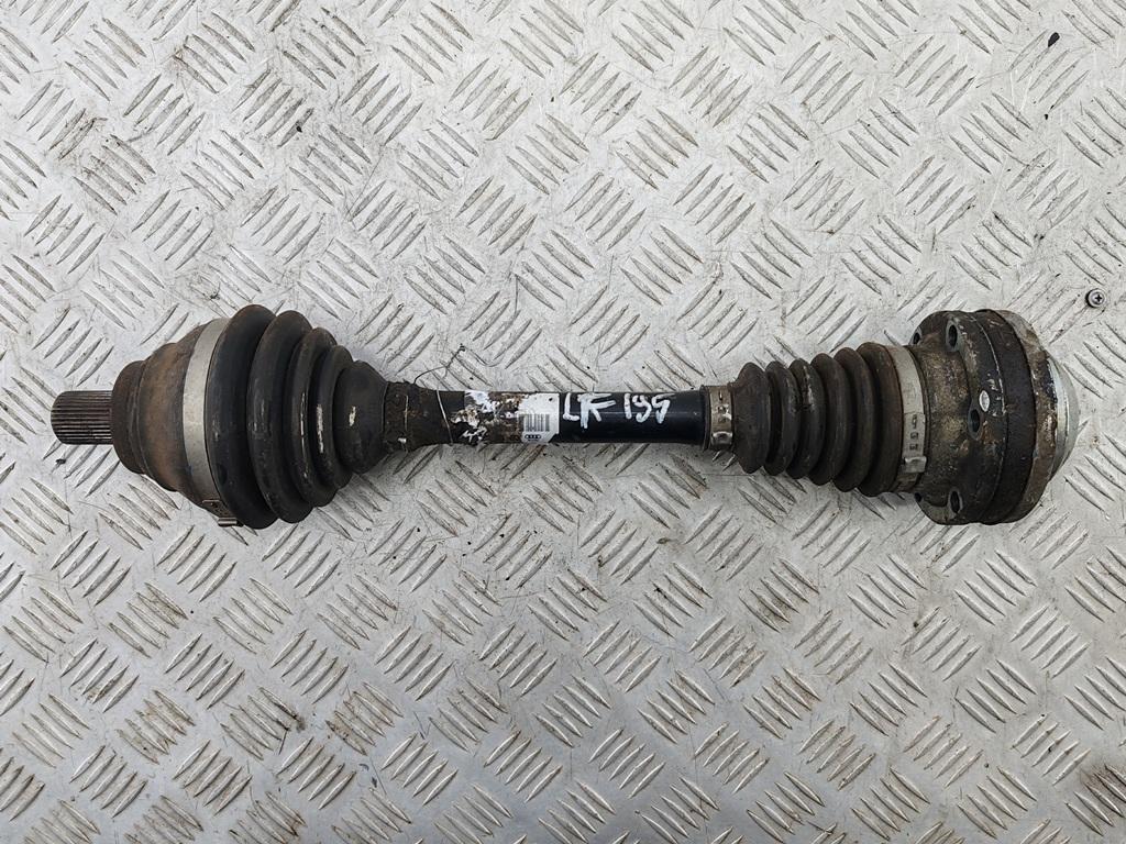 полуось передняя левая (приводной вал, ШРУС) Volkswagen Passat B6 2006, 2.0 л., дизель, МКПП, чёрный, универсал