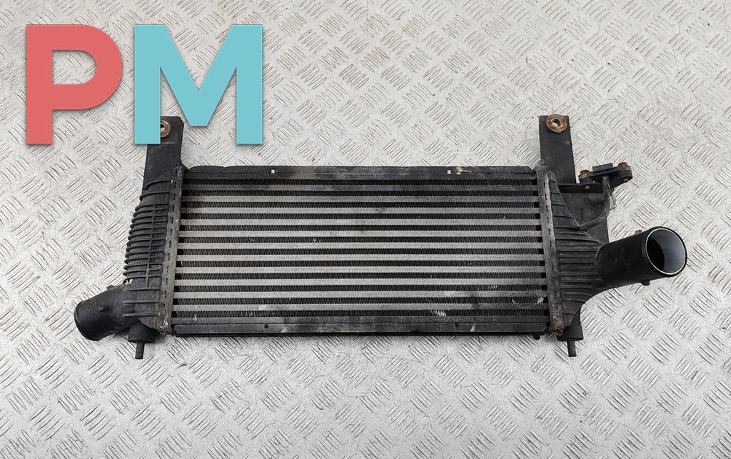 радиатор интеркулера Nissan Pathfinder R51 2005, 2.5 л., дизель, АКПП, синий, внедорожник 5 дв., 14461EB360 - фото №1